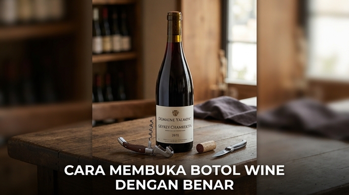 Cara Membuka Botol Wine Dengan Benar