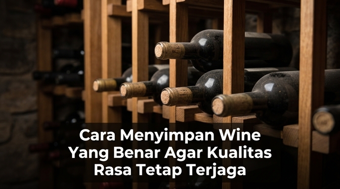 Cara Menyimpan Wine Yang Benar Agar Kualitas Rasa Tetap Terjaga
