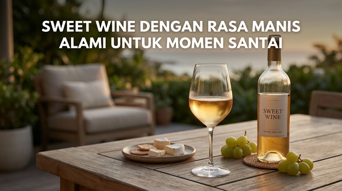 Sweet Wine Dengan Rasa Manis Alami Untuk Momen Santai