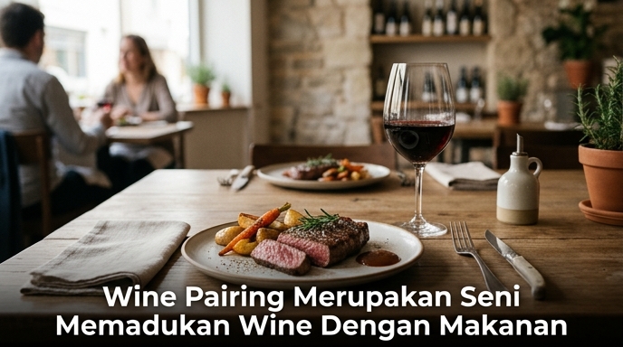 Wine Pairing Merupakan Seni Memadukan Wine Dengan Makanan